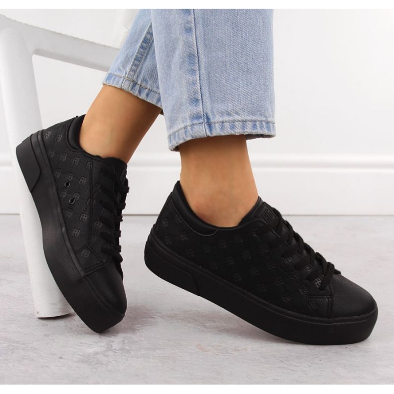 Big Star RR274335 Black Sneakers svart 2