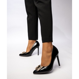 Kvinnors prestige svarta pumpar 1