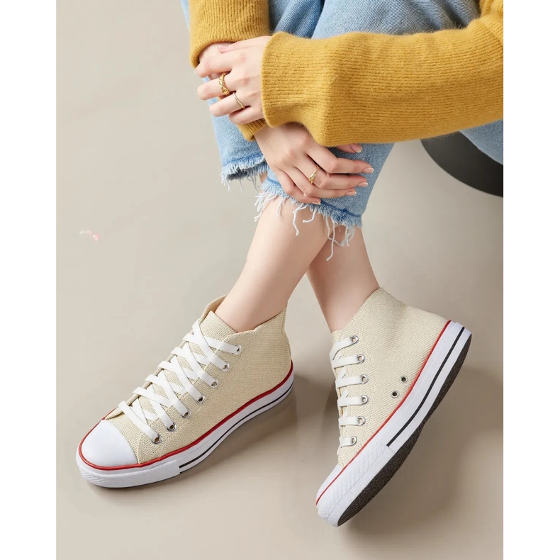 Kvinnors celvia vita sneakers 1