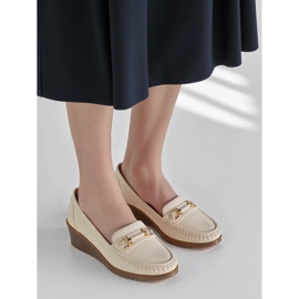 Kvinnors mirena aprikos loafers 2