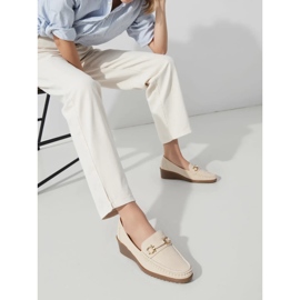 Kvinnors mirena aprikos loafers 1