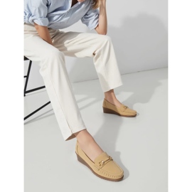 Kvinnors mirena khaki loafers grön 2