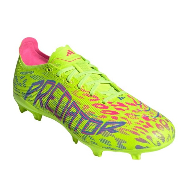 Adidas Predator League FG/MG JH6471 fotbollsskor grön 1