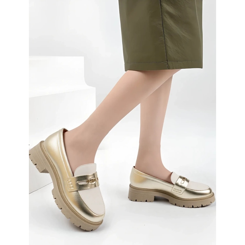 Kvinnors guldbrister gyllene 2