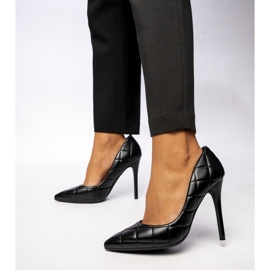 Kvinnors novara svarta höga klackar 2