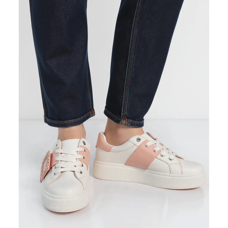 Kvinnors mirelle rosa sneakers 2