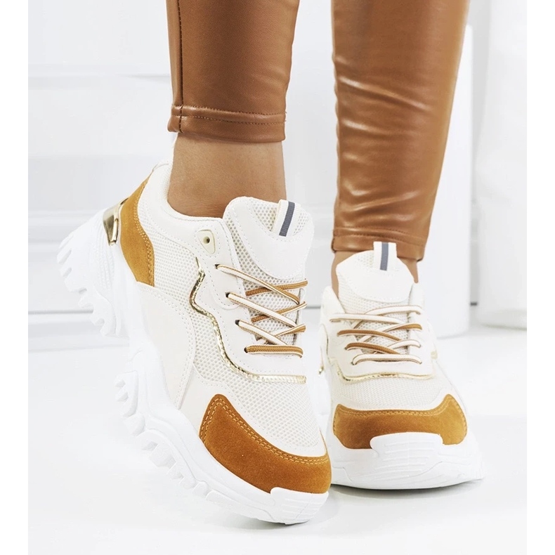 D/GMR Osorio beige sportskor 1