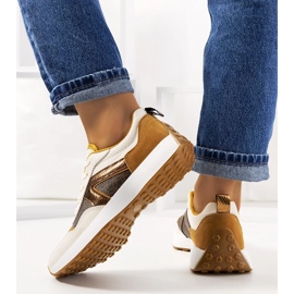 D/GMR Bruna Isham sneakers för kvinnor beige 2