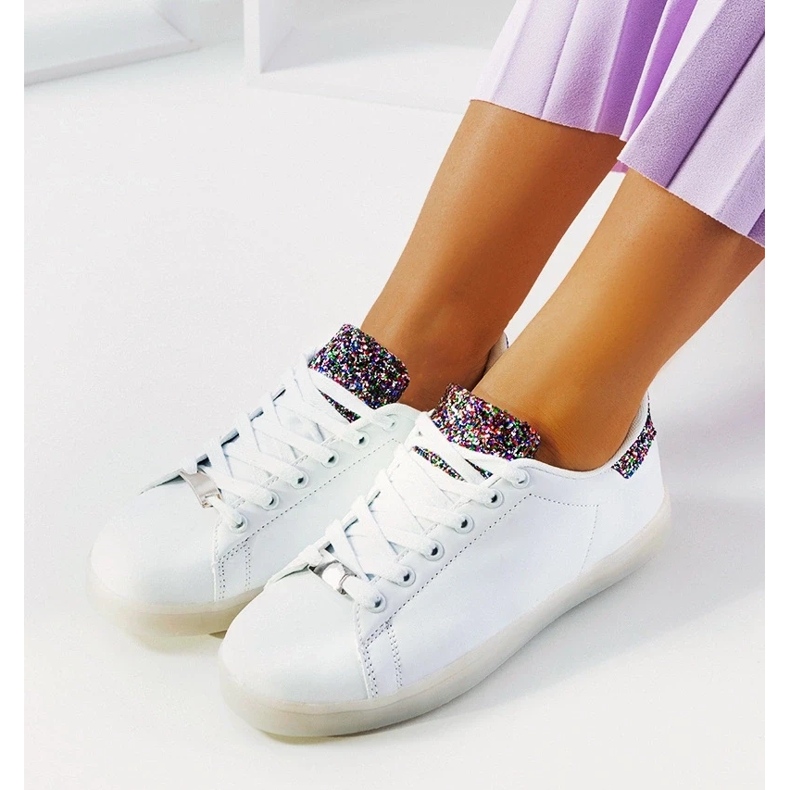 D/GMR Vita sneakers med Alfaro lysdioder 1