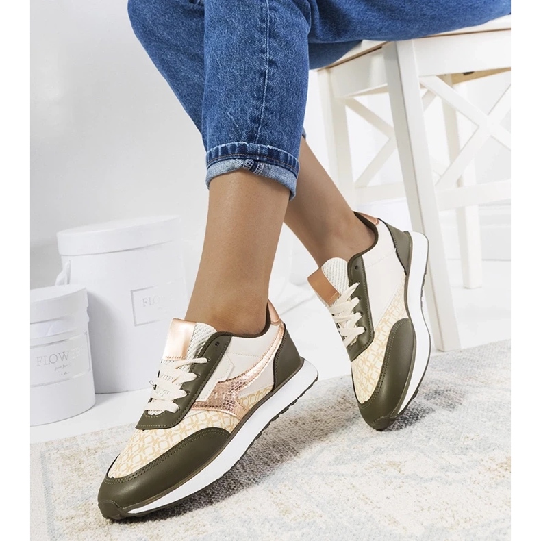 D/GMR Gröna Chiara-sneakers för kvinnor 1