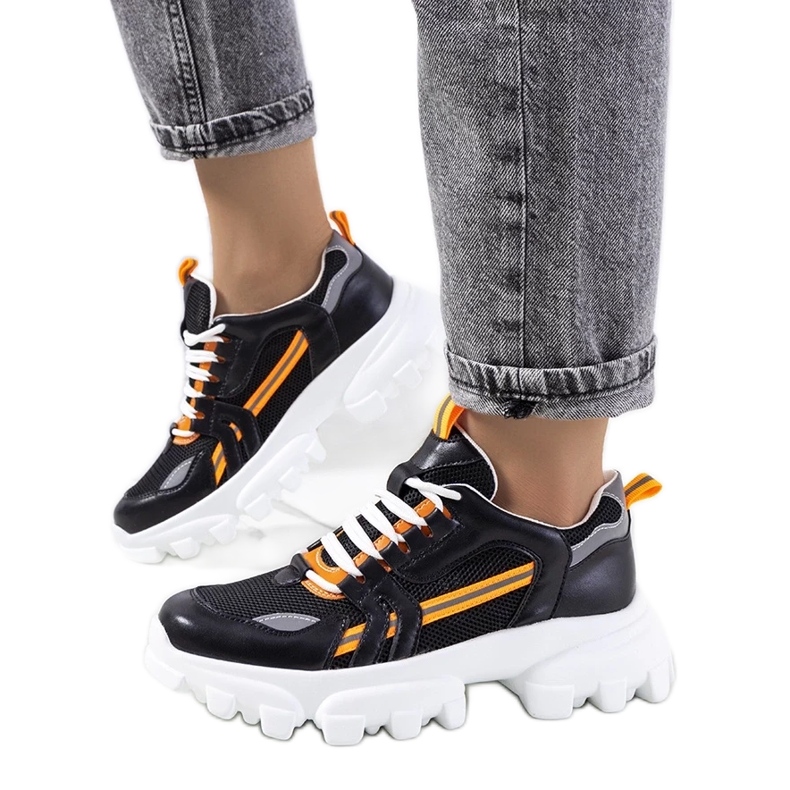 D/GMR Svarta Bernier sneakers för kvinnor 2