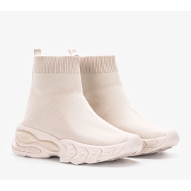 D/GMR Beige Woodson ankel sneakers 1