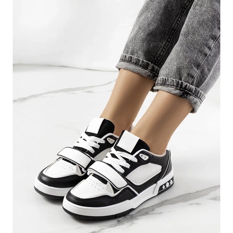 D/GMR Svarta Kadie-sneakers för kvinnor vit 2