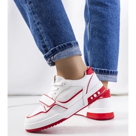 D/GMR Röda Kadie-sneakers för kvinnor 2