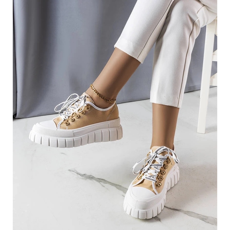 D/GMR Beiga platåsneakers från Toni beige 2
