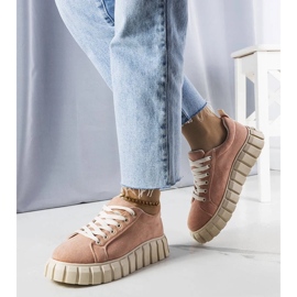 D/GMR Rosa platåsneakers från Pamela 2