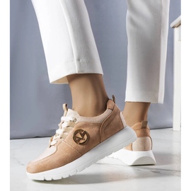 D/GMR Beiga platåsneakers från Kristine beige 2