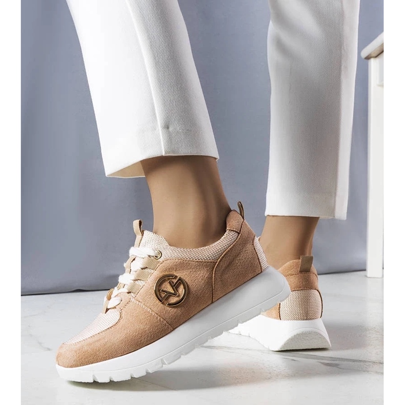 D/GMR Beiga platåsneakers från Kristine beige 2