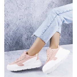 D/GMR Rosa sneakers i eko-mocka från Dupuis 1