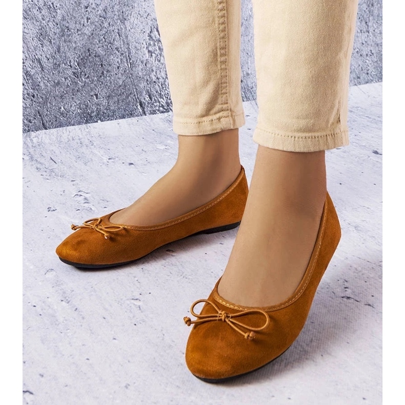 D/GMR Bruna ballerinor med en Chandonnet-rosett 1