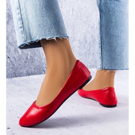 D/GMR Narcisseröda klassiska ballerinor 2