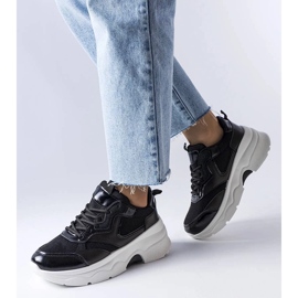 D/GMR Svarta sneakers för dam från Séguin 1