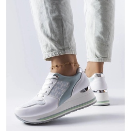 D/GMR Gröna wedge sneakers från Pouliotte 1