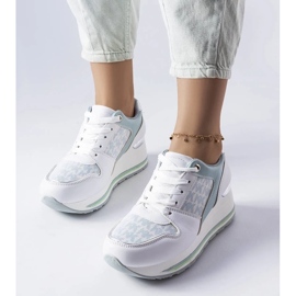 D/GMR Gröna wedge sneakers från Pouliotte 2