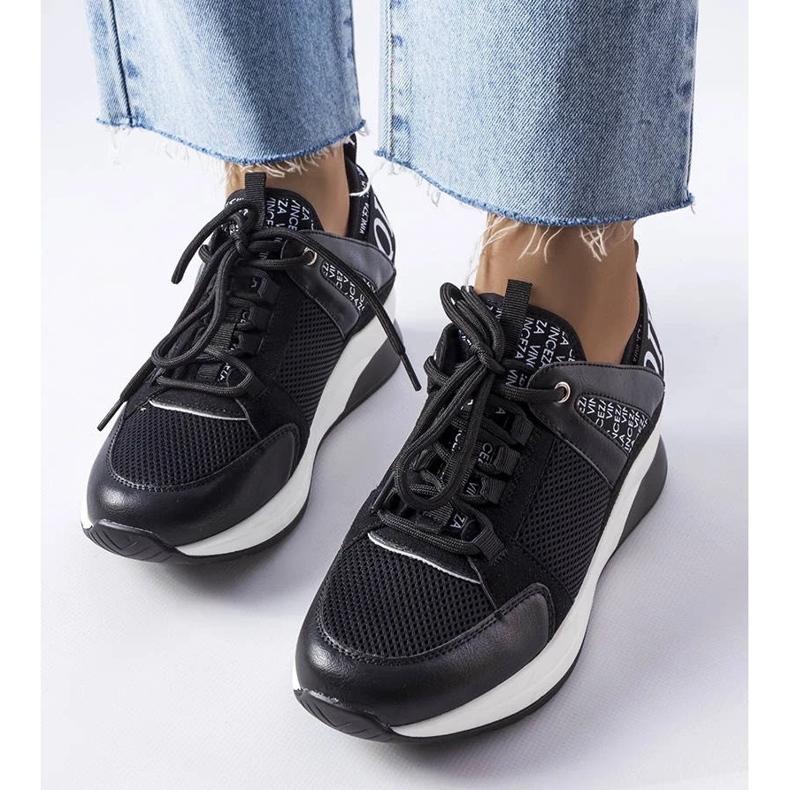 D/GMR Svartvita sneakers Vinceza 2