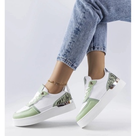 D/GMR Gröna sneakers på Tooele-plattformen 2