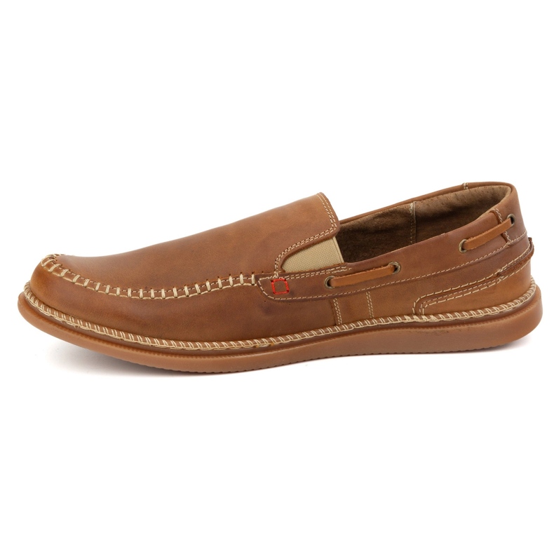Olivier Mäns mockasins slip -on 314GT Camel brun 1