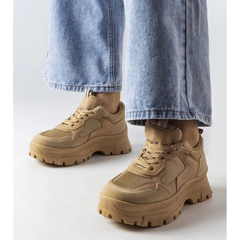 D/GMR Dark Beige Sports Shoes Women's Mikeladze 1