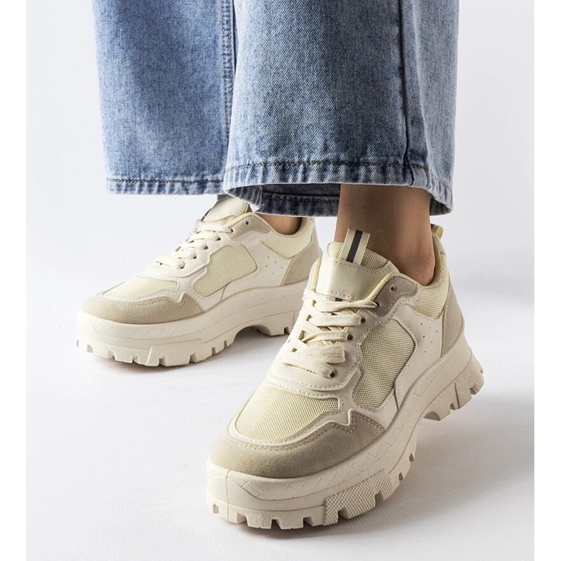 D/GMR Beige Sports Shoes Women's Mikeladze 2