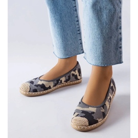 D/GMR Grå slip-on espadrillor från Benedum 1