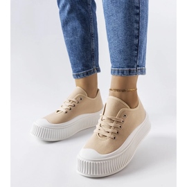 D/GMR Beiga platåsneakers från Castanthei beige 1