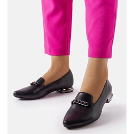 D/GMR Svarta plattor med innersula i läder från Lovato 2