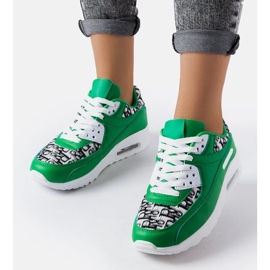 D/GMR Brattiro gröna sportsneakers 1