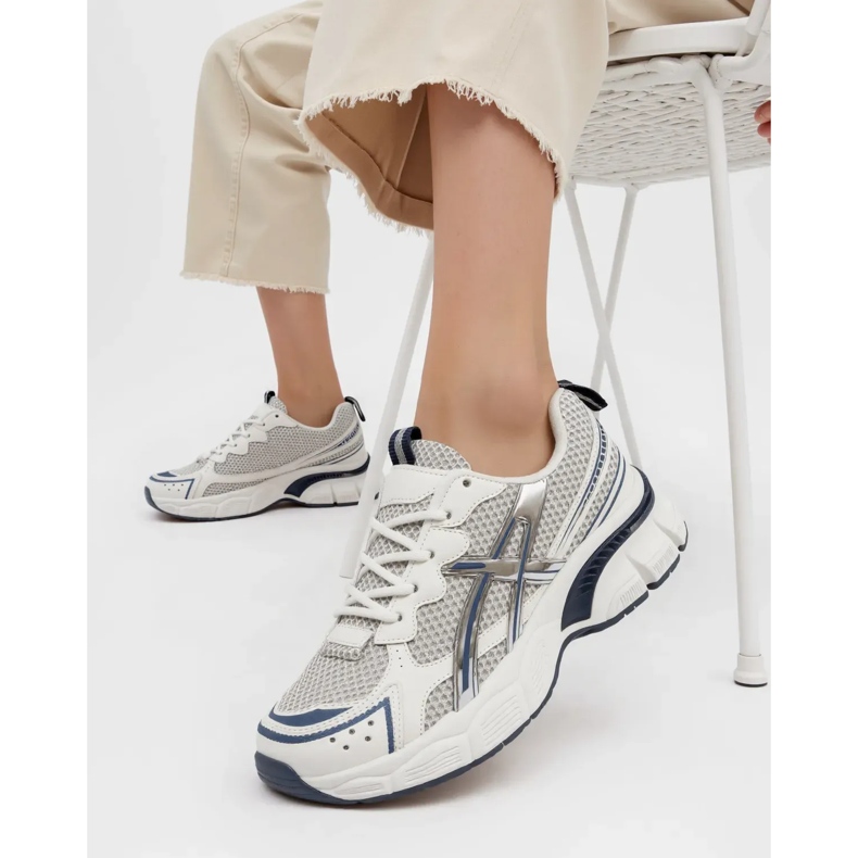 Kvinnors sneakers velox blå 2