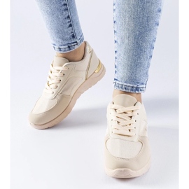 D/GMR Gallo kvinnors sportskor beige 2