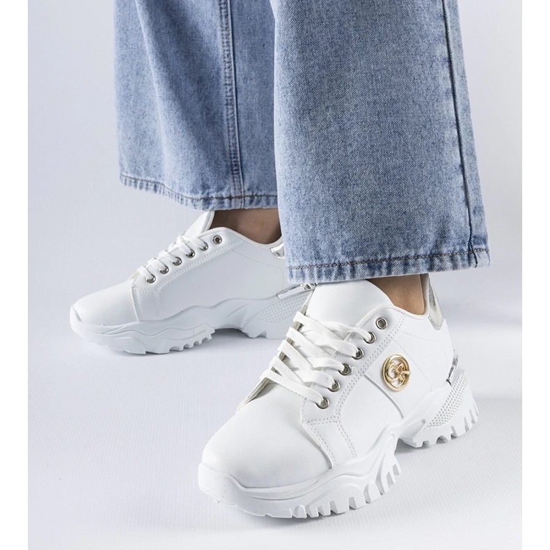 D/GMR Vita sneakers med massiv Arpaia-sula 1