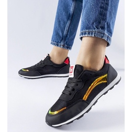 D/GMR Svarta Cavior sport sneakers 1