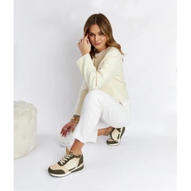 D/GMR Gröna Chestnut wedge sneakers 2