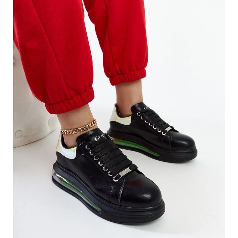 D/GMR Svarta sneakers på GoE NN2N4030 -plattformen 2