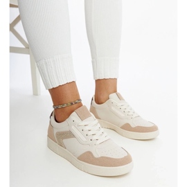 D/GMR Beige sneakers med glitter Juwan 2