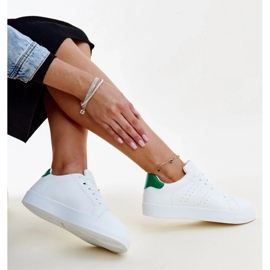 Vita och gröna Akila sneakers 2