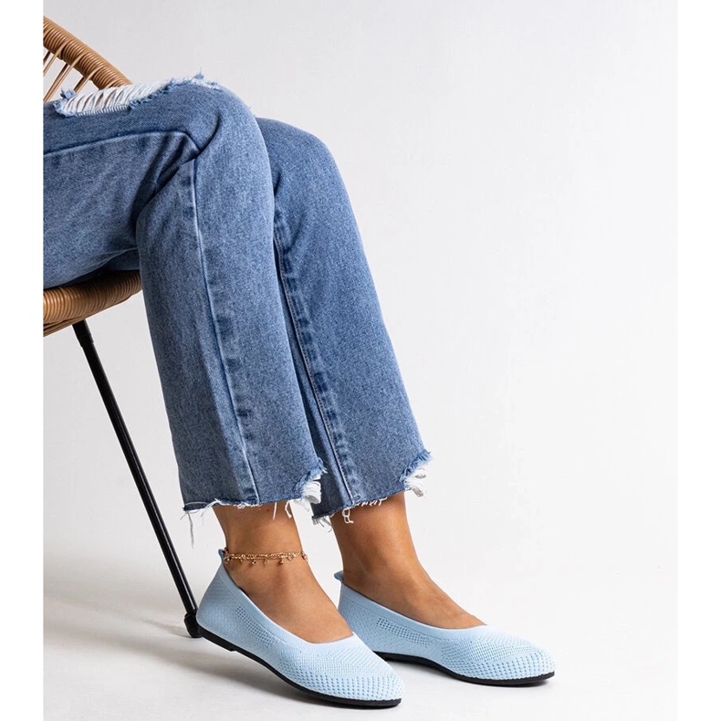 D/CEO Balettkläder i blått tyg från Yafia 2