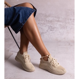 D/CEO Beige Khitam sport sneakers 2