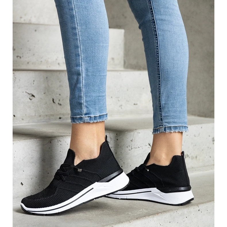D/CEO Svarta Gaberla slip-on sneakers 2