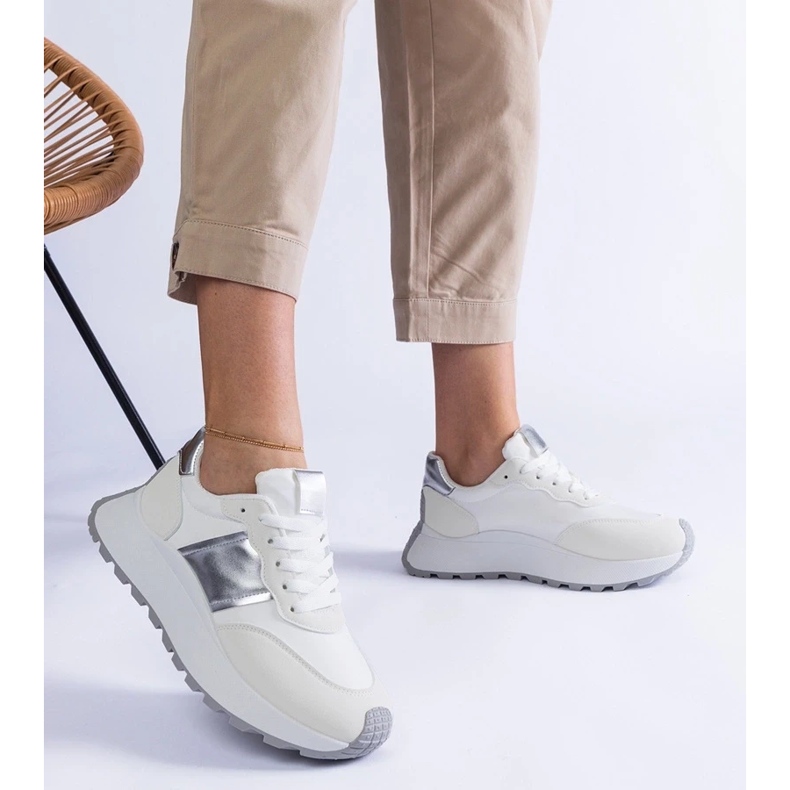 D/CEO Vita Cremorna plattformssneakers 2