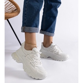 D/CEO Vita sportsneakers med massiv Roxana-sula 2